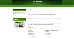 Desktop Screenshot of gncmotors105.com